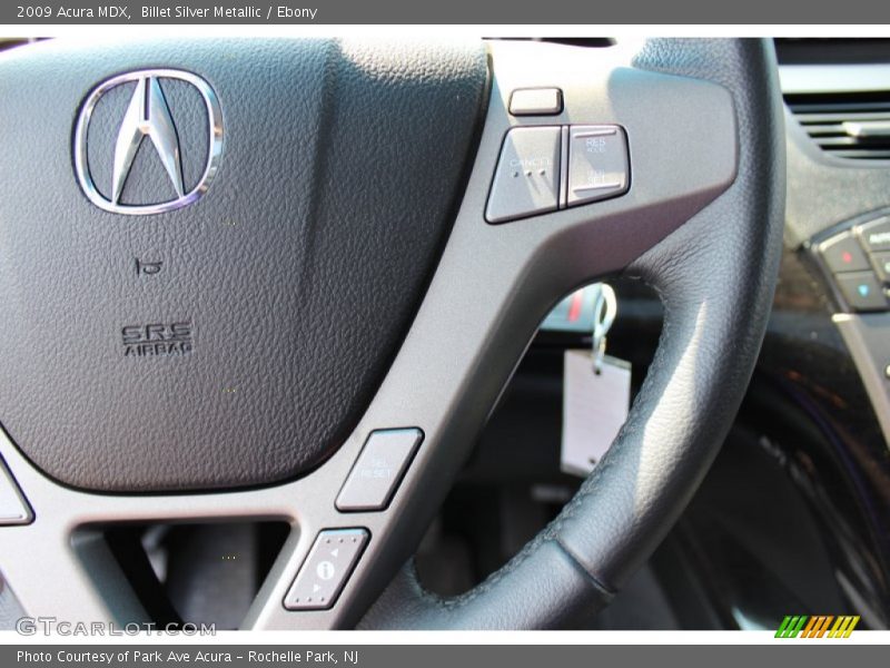 Billet Silver Metallic / Ebony 2009 Acura MDX