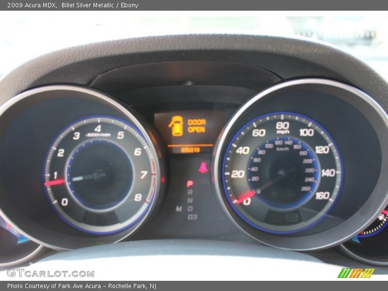 Billet Silver Metallic / Ebony 2009 Acura MDX