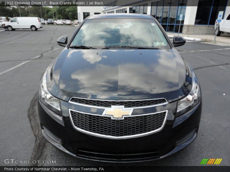 Black Granite Metallic / Jet Black 2012 Chevrolet Cruze LT