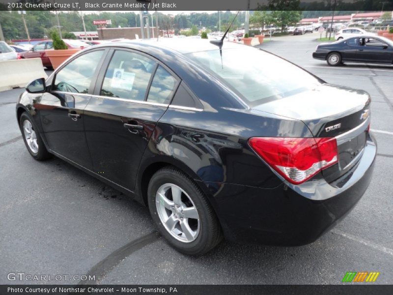 Black Granite Metallic / Jet Black 2012 Chevrolet Cruze LT