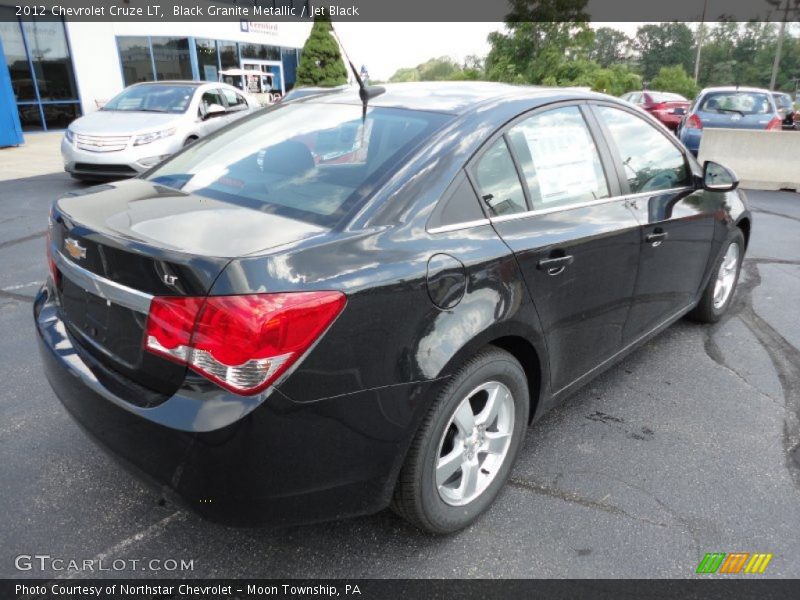 Black Granite Metallic / Jet Black 2012 Chevrolet Cruze LT