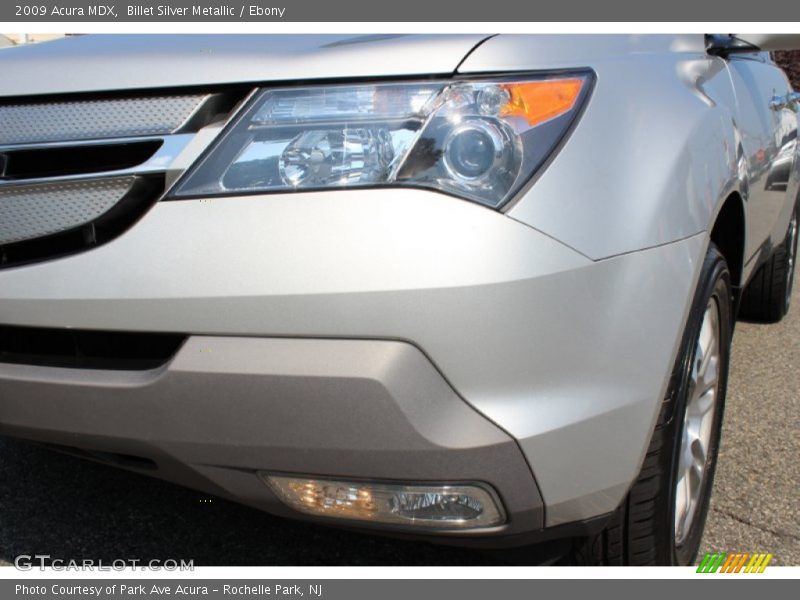 Billet Silver Metallic / Ebony 2009 Acura MDX