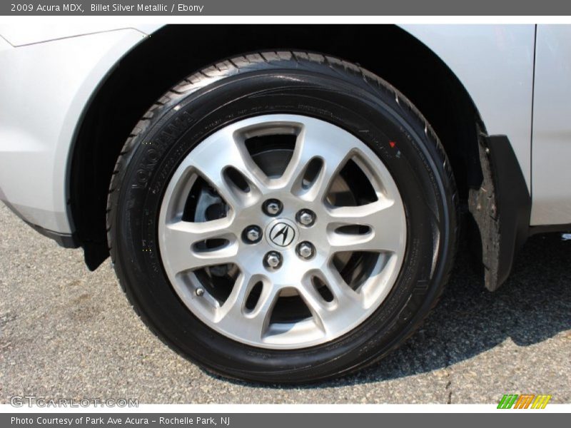 Billet Silver Metallic / Ebony 2009 Acura MDX