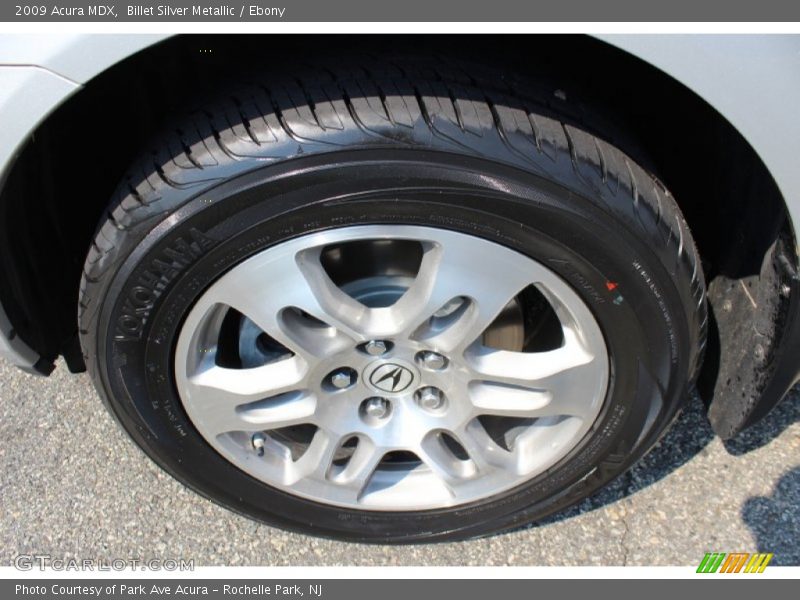 Billet Silver Metallic / Ebony 2009 Acura MDX