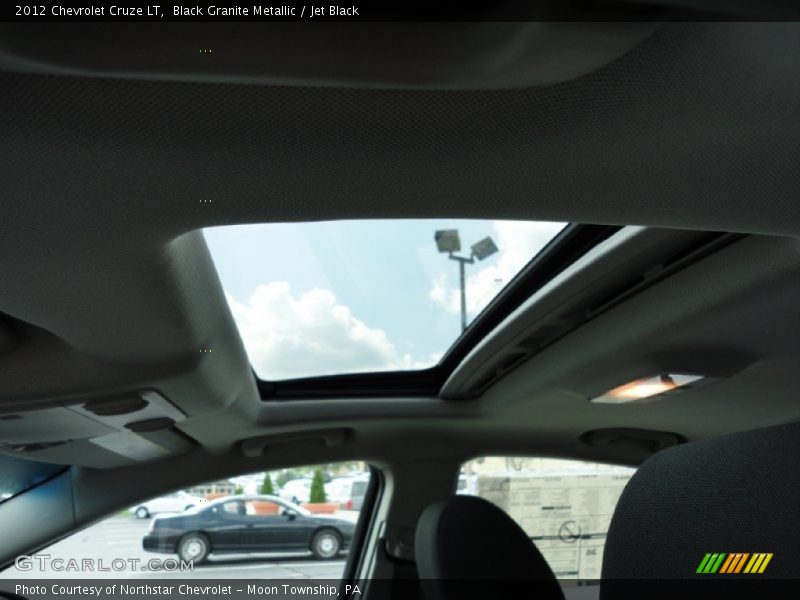 Black Granite Metallic / Jet Black 2012 Chevrolet Cruze LT