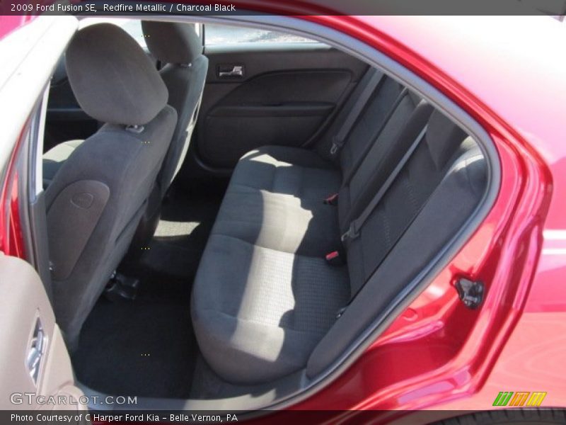 Redfire Metallic / Charcoal Black 2009 Ford Fusion SE
