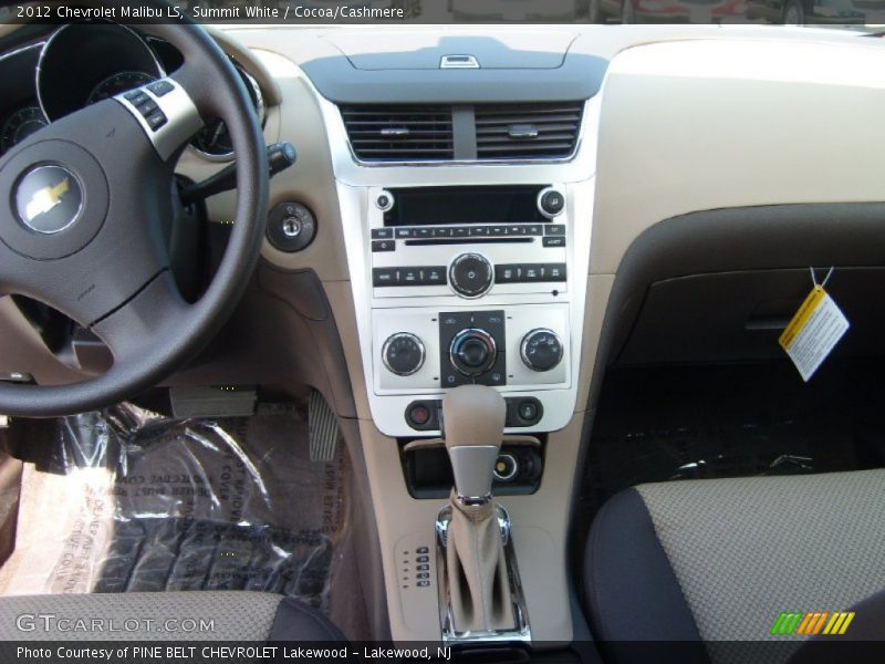 Summit White / Cocoa/Cashmere 2012 Chevrolet Malibu LS