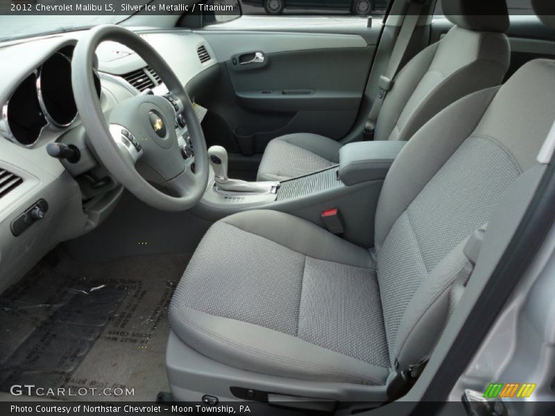 Silver Ice Metallic / Titanium 2012 Chevrolet Malibu LS