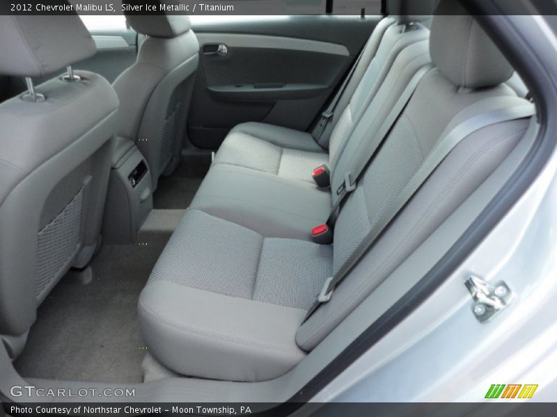 Silver Ice Metallic / Titanium 2012 Chevrolet Malibu LS