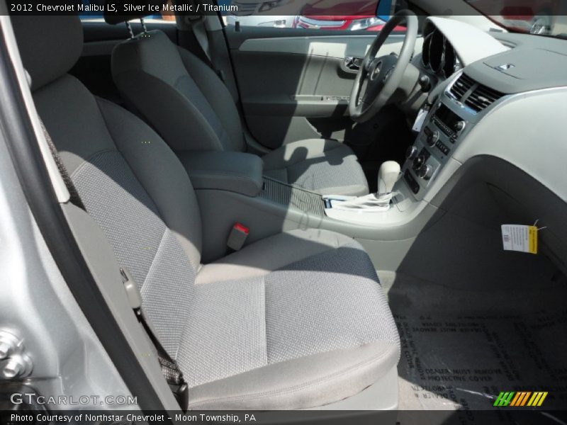 Silver Ice Metallic / Titanium 2012 Chevrolet Malibu LS