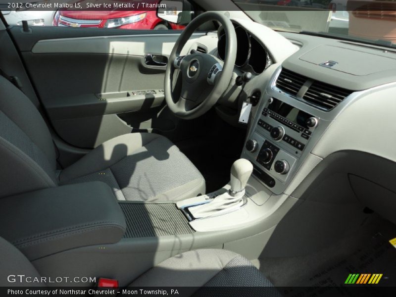 Silver Ice Metallic / Titanium 2012 Chevrolet Malibu LS