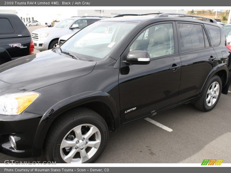 Black / Ash Gray 2009 Toyota RAV4 Limited 4WD