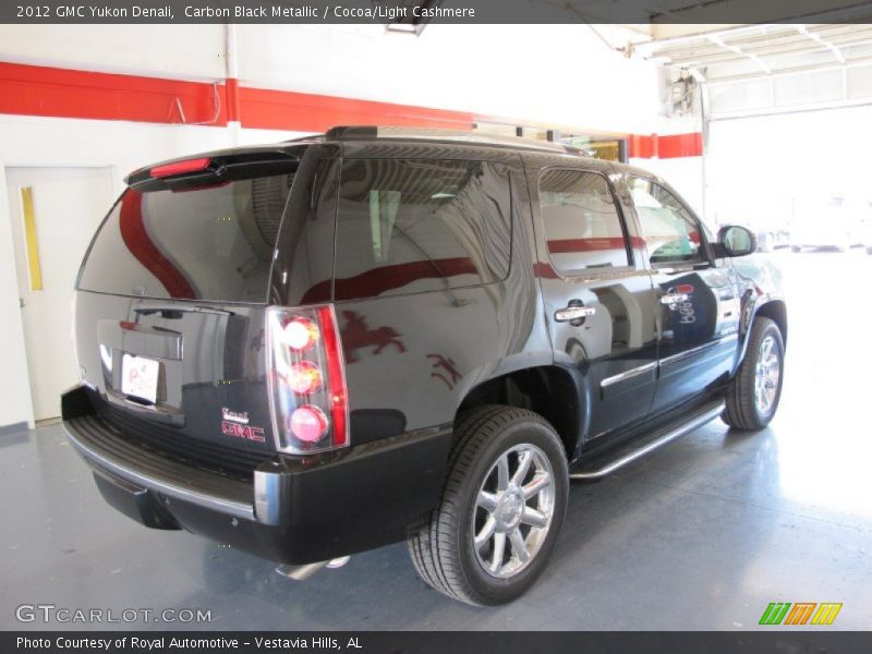 Carbon Black Metallic / Cocoa/Light Cashmere 2012 GMC Yukon Denali