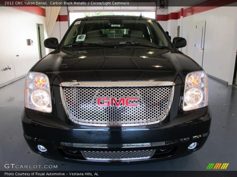 Carbon Black Metallic / Cocoa/Light Cashmere 2012 GMC Yukon Denali