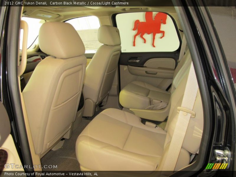 Carbon Black Metallic / Cocoa/Light Cashmere 2012 GMC Yukon Denali