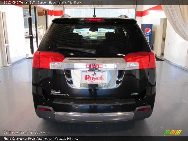 Carbon Black Metallic / Jet Black 2012 GMC Terrain SLT
