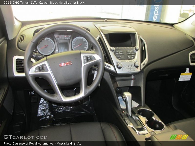 Carbon Black Metallic / Jet Black 2012 GMC Terrain SLT