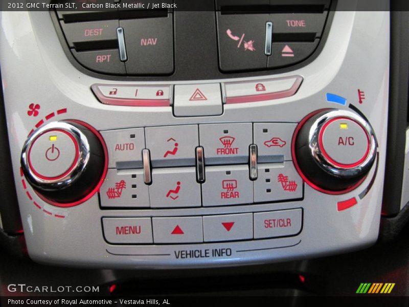 Carbon Black Metallic / Jet Black 2012 GMC Terrain SLT