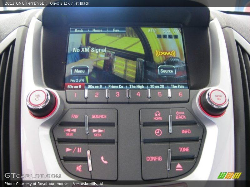 Onyx Black / Jet Black 2012 GMC Terrain SLT
