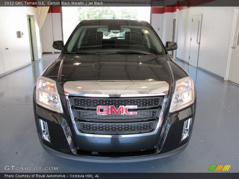 Carbon Black Metallic / Jet Black 2012 GMC Terrain SLE