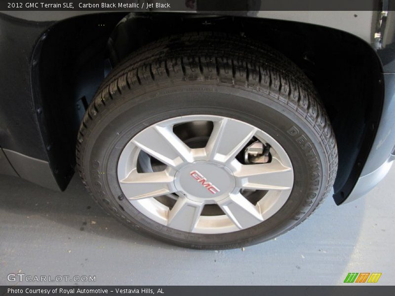 Carbon Black Metallic / Jet Black 2012 GMC Terrain SLE
