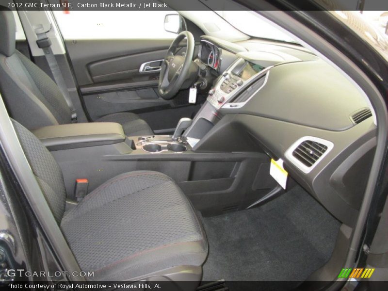 Carbon Black Metallic / Jet Black 2012 GMC Terrain SLE