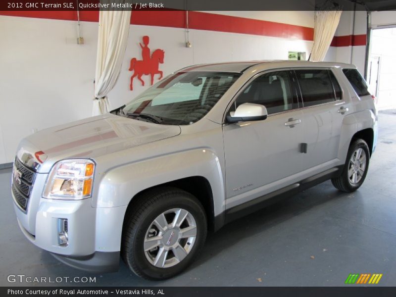 Quicksilver Metallic / Jet Black 2012 GMC Terrain SLE