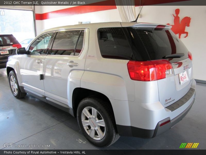 Quicksilver Metallic / Jet Black 2012 GMC Terrain SLE