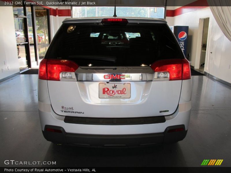 Quicksilver Metallic / Jet Black 2012 GMC Terrain SLE