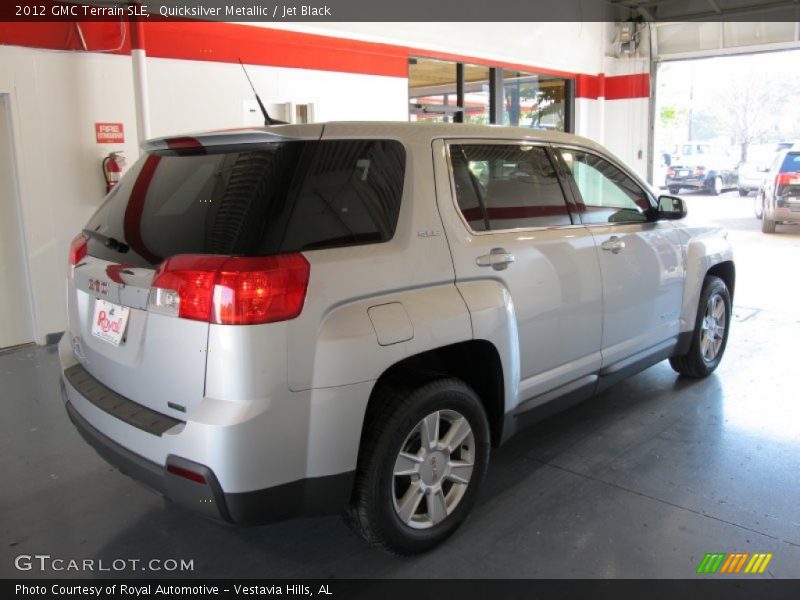 Quicksilver Metallic / Jet Black 2012 GMC Terrain SLE