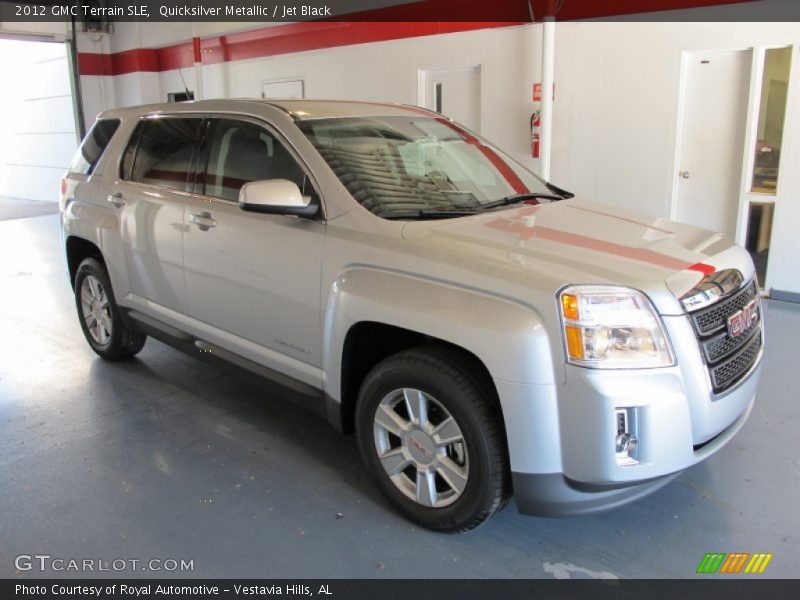 Quicksilver Metallic / Jet Black 2012 GMC Terrain SLE