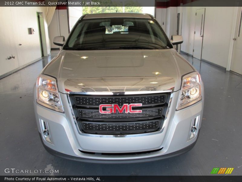 Quicksilver Metallic / Jet Black 2012 GMC Terrain SLE