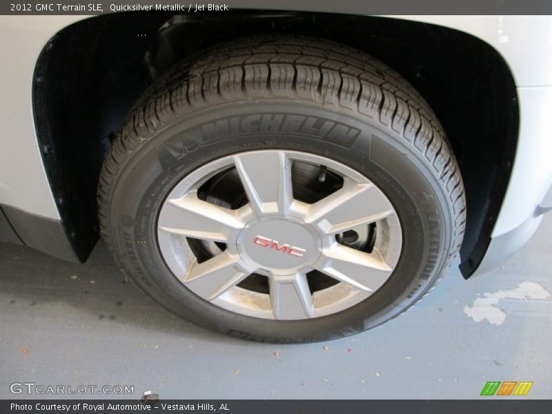Quicksilver Metallic / Jet Black 2012 GMC Terrain SLE