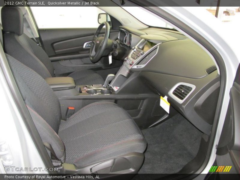 Quicksilver Metallic / Jet Black 2012 GMC Terrain SLE