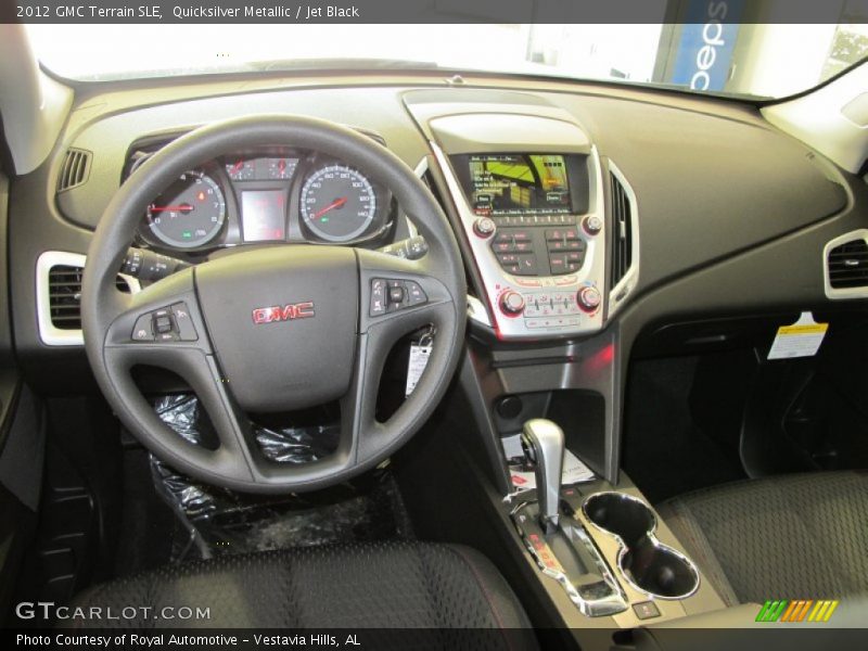 Quicksilver Metallic / Jet Black 2012 GMC Terrain SLE