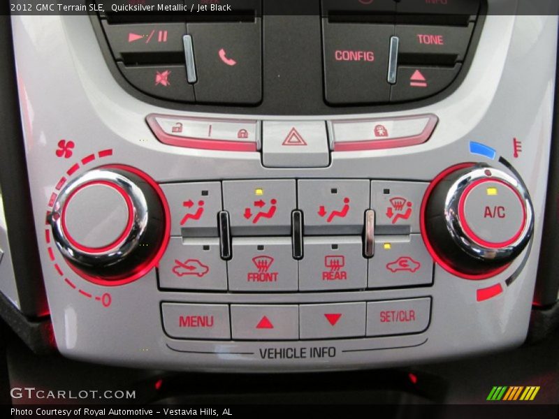 Quicksilver Metallic / Jet Black 2012 GMC Terrain SLE