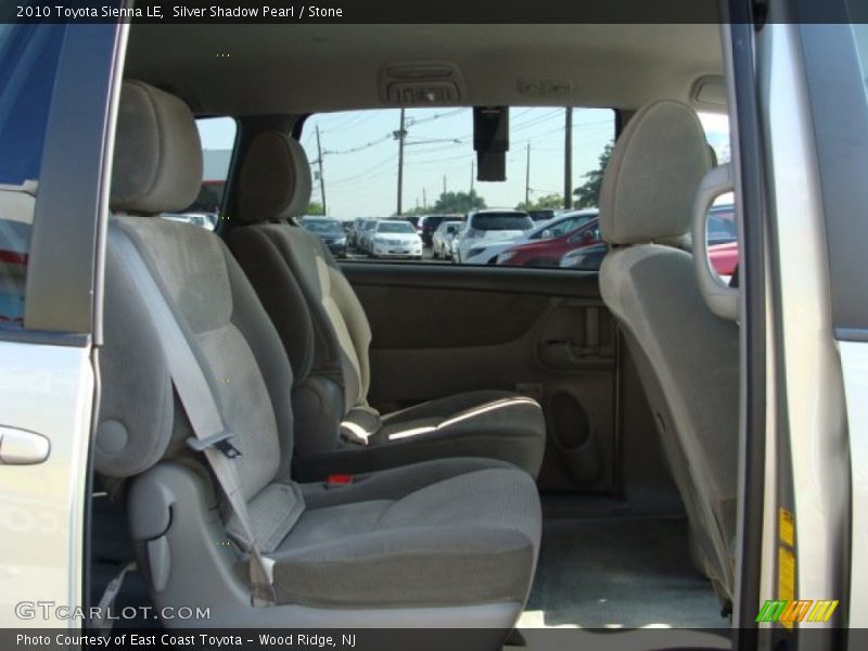 Silver Shadow Pearl / Stone 2010 Toyota Sienna LE