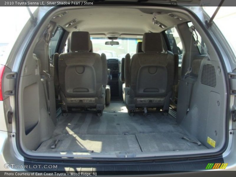 Silver Shadow Pearl / Stone 2010 Toyota Sienna LE