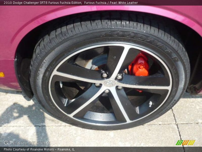  2010 Challenger SRT8 Furious Fuchsia Edition Wheel