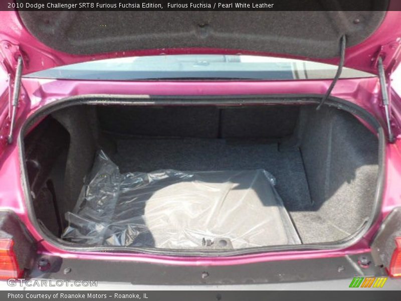  2010 Challenger SRT8 Furious Fuchsia Edition Trunk