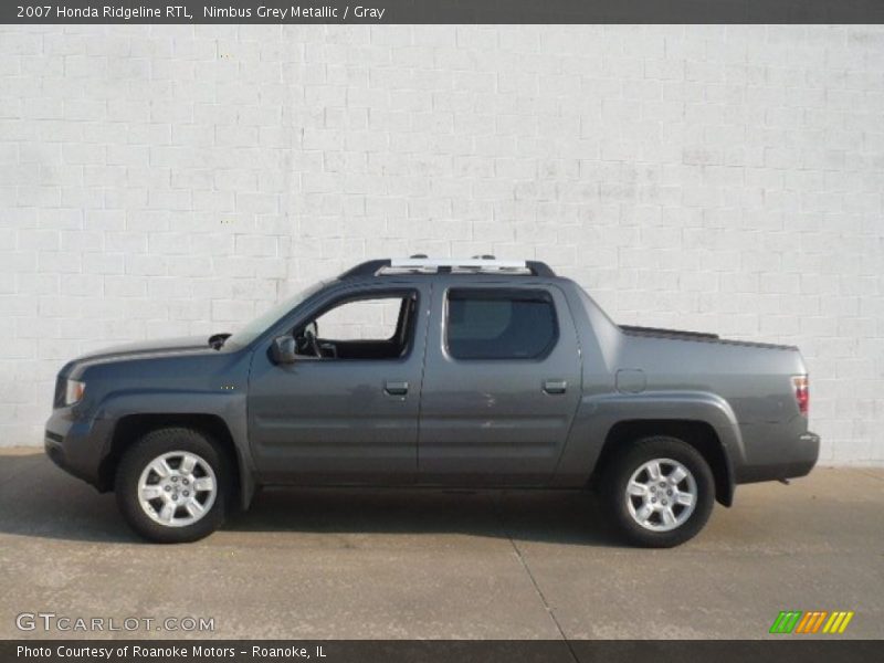 Nimbus Grey Metallic / Gray 2007 Honda Ridgeline RTL