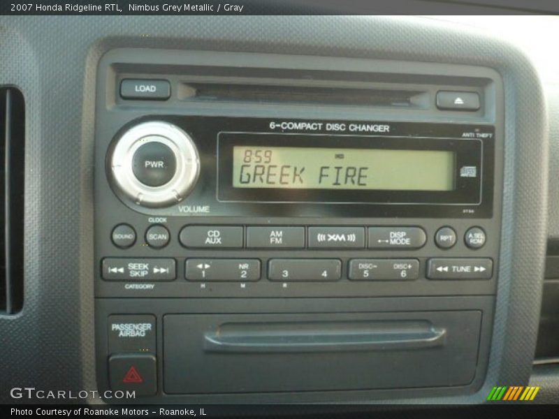 Nimbus Grey Metallic / Gray 2007 Honda Ridgeline RTL