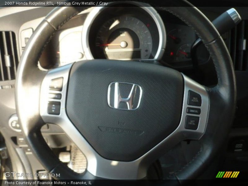 Nimbus Grey Metallic / Gray 2007 Honda Ridgeline RTL