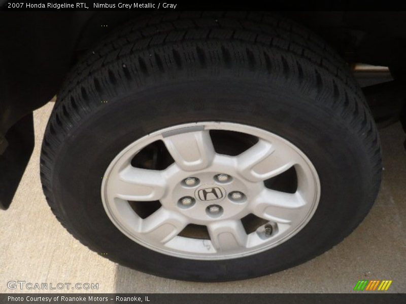 Nimbus Grey Metallic / Gray 2007 Honda Ridgeline RTL