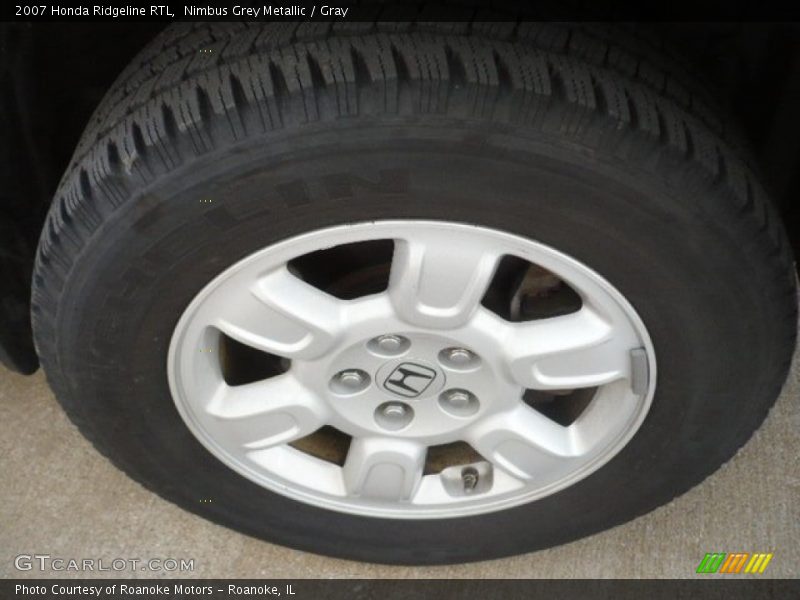 Nimbus Grey Metallic / Gray 2007 Honda Ridgeline RTL