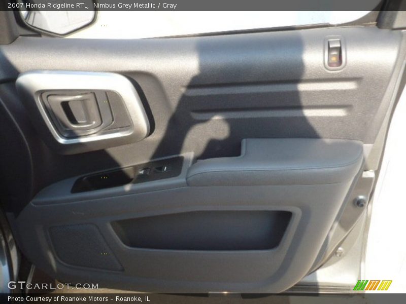 Nimbus Grey Metallic / Gray 2007 Honda Ridgeline RTL