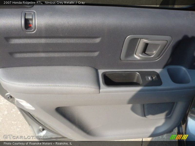 Nimbus Grey Metallic / Gray 2007 Honda Ridgeline RTL