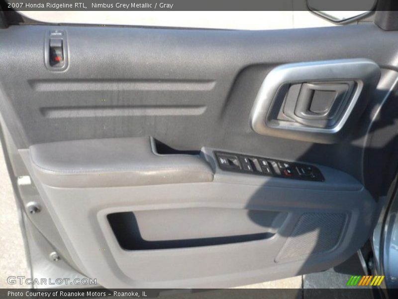 Nimbus Grey Metallic / Gray 2007 Honda Ridgeline RTL