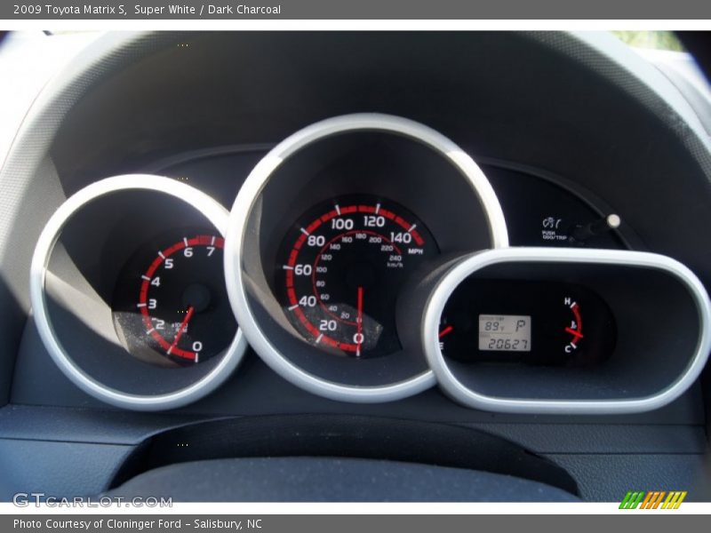  2009 Matrix S S Gauges