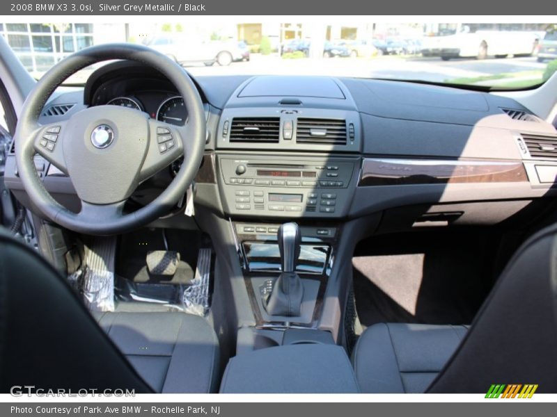Silver Grey Metallic / Black 2008 BMW X3 3.0si